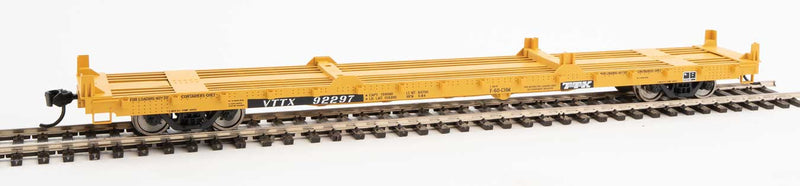 Walthers 910-5386 HO TTX VTTX RTR 60' Pullman-Standard Flatcar #92334