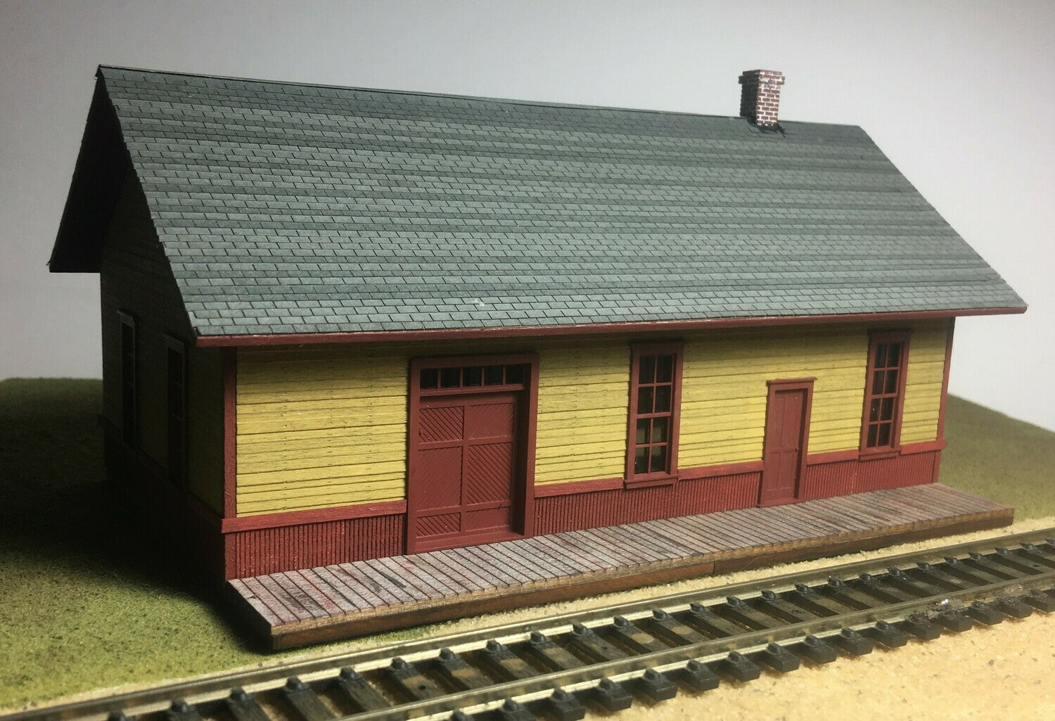 Motrak Models 63001 S Cimarron Depot Building Kit
