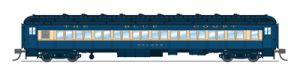 Broadway Limited 6526 N Central Railroad of New Jersey 80' Coach A (Pack of 2)