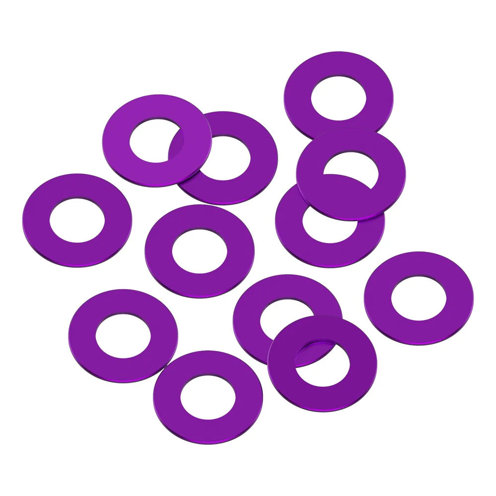 1UP Racing 80321 Purple Precision Aluminum Shims 3x6x0.25mm
