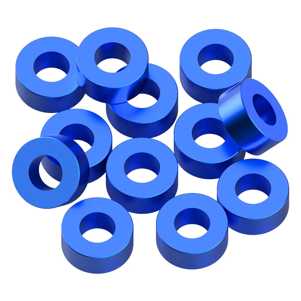 1UP Racing 80397 Dark Blue Precision Aluminum Shims 3x6x2.5mm