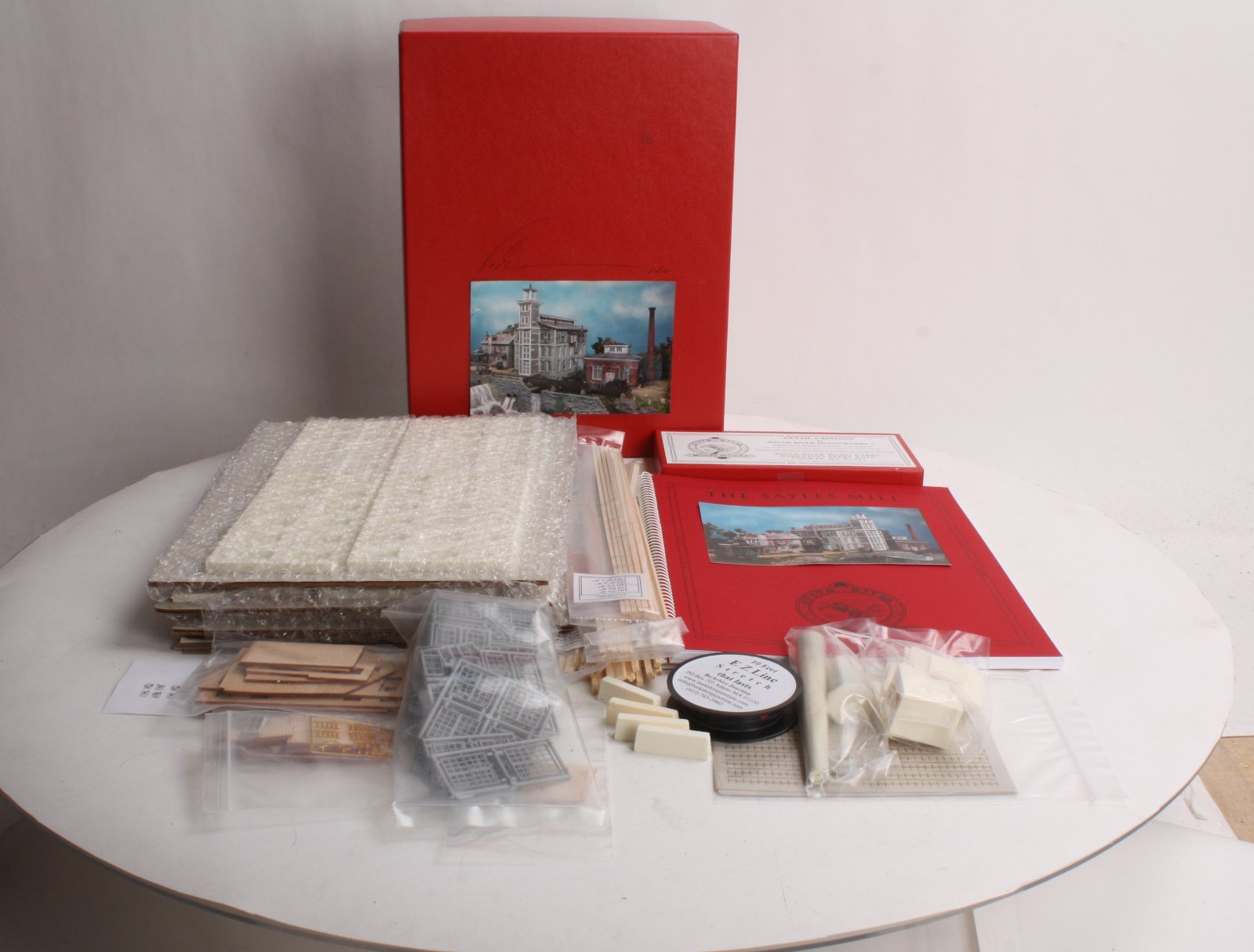 South River Model Works 260 HO Scale Wooden The Sayles Mill Building Kit