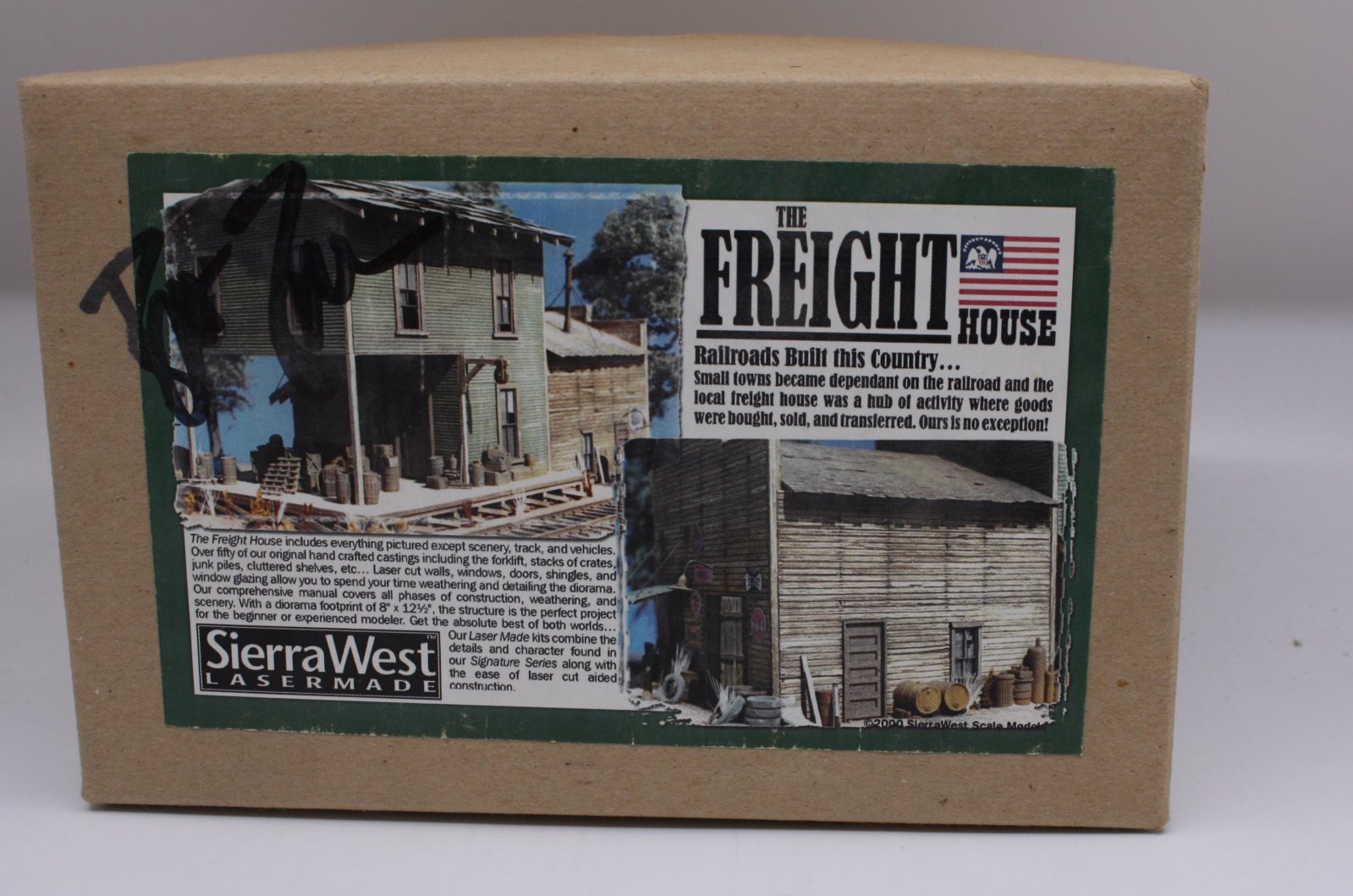 Sierra West 3001 HO Scale "The Freight House" Building Kit
