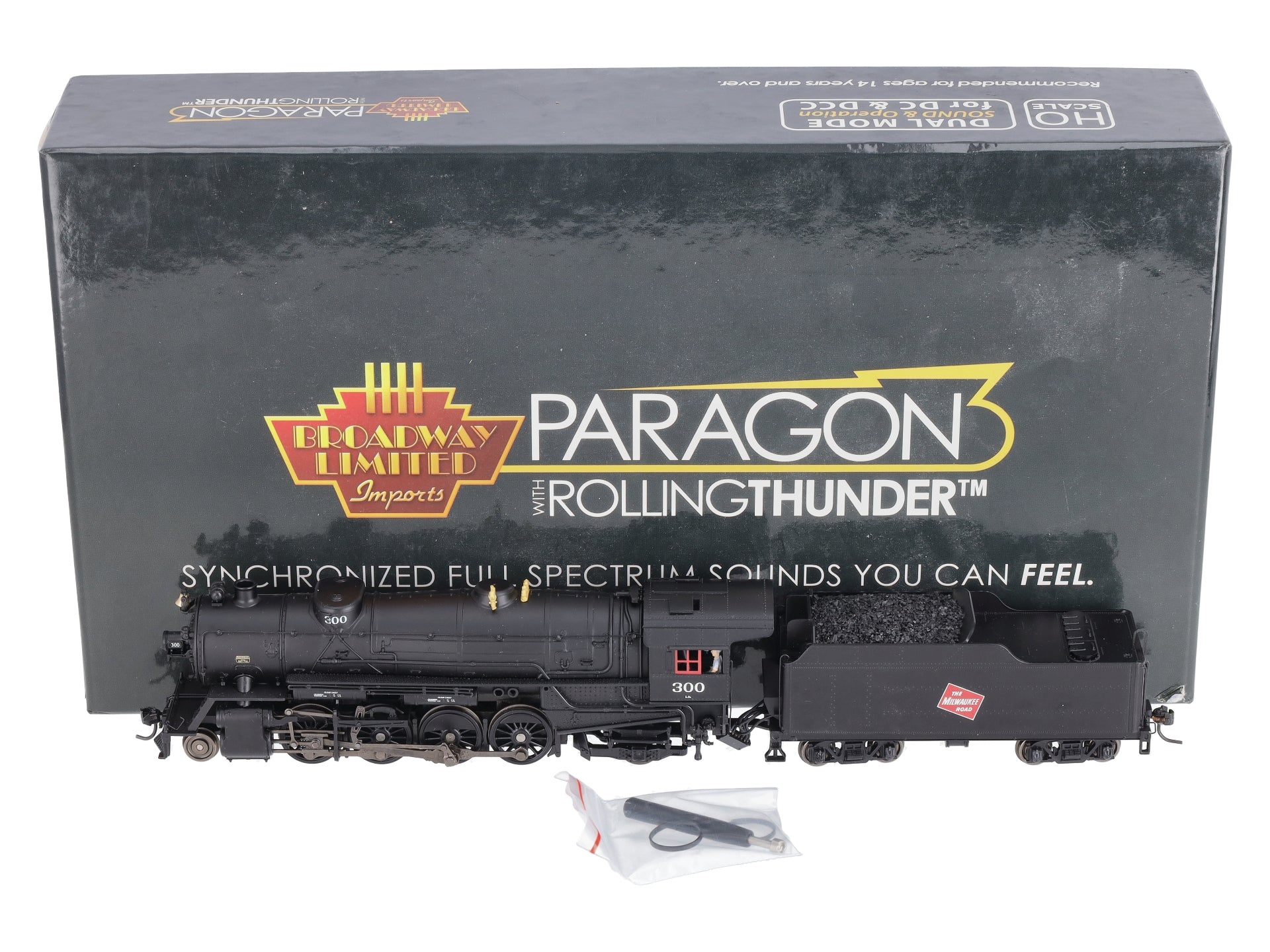 Broadway Limited 4647 HO Milwaukee USRA Heavy Mikado Steam Locomotive #300