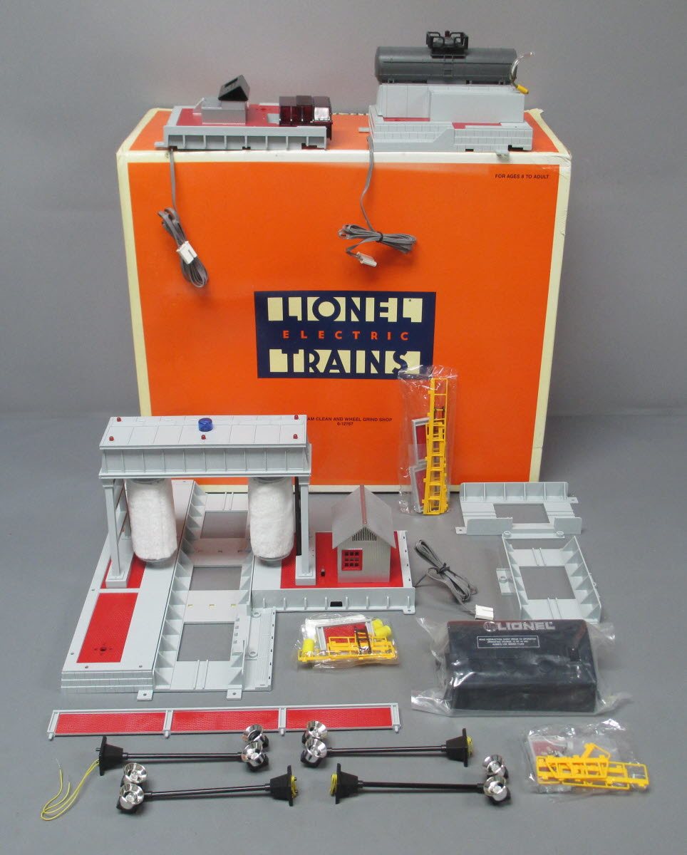 Lionel 6-12767 O Gauge Steam Clean & Wheel Grind Shop NIB