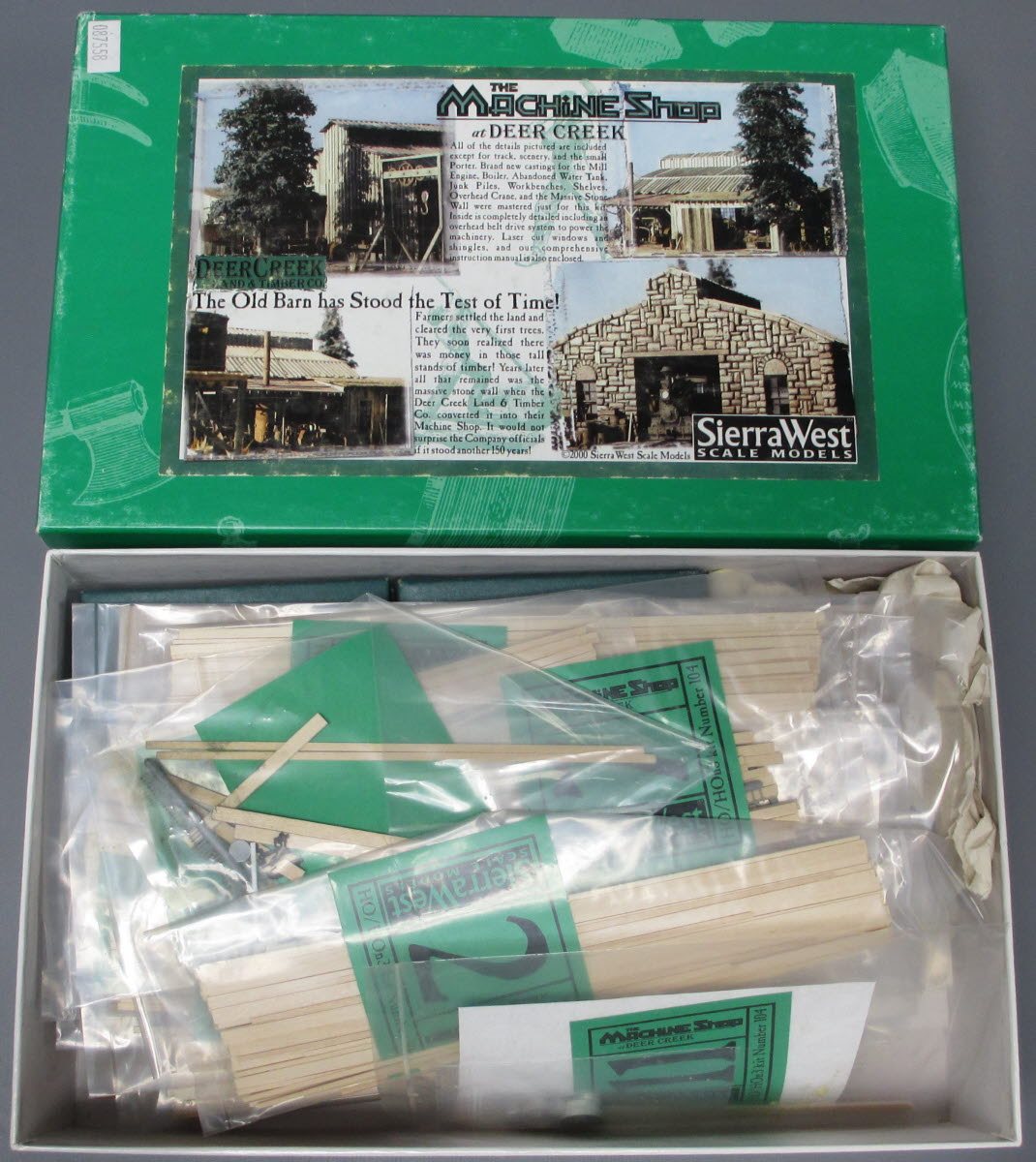 Sierra West 104 HO Scale "The Machine Shop" at Deer Creek Building Kit
