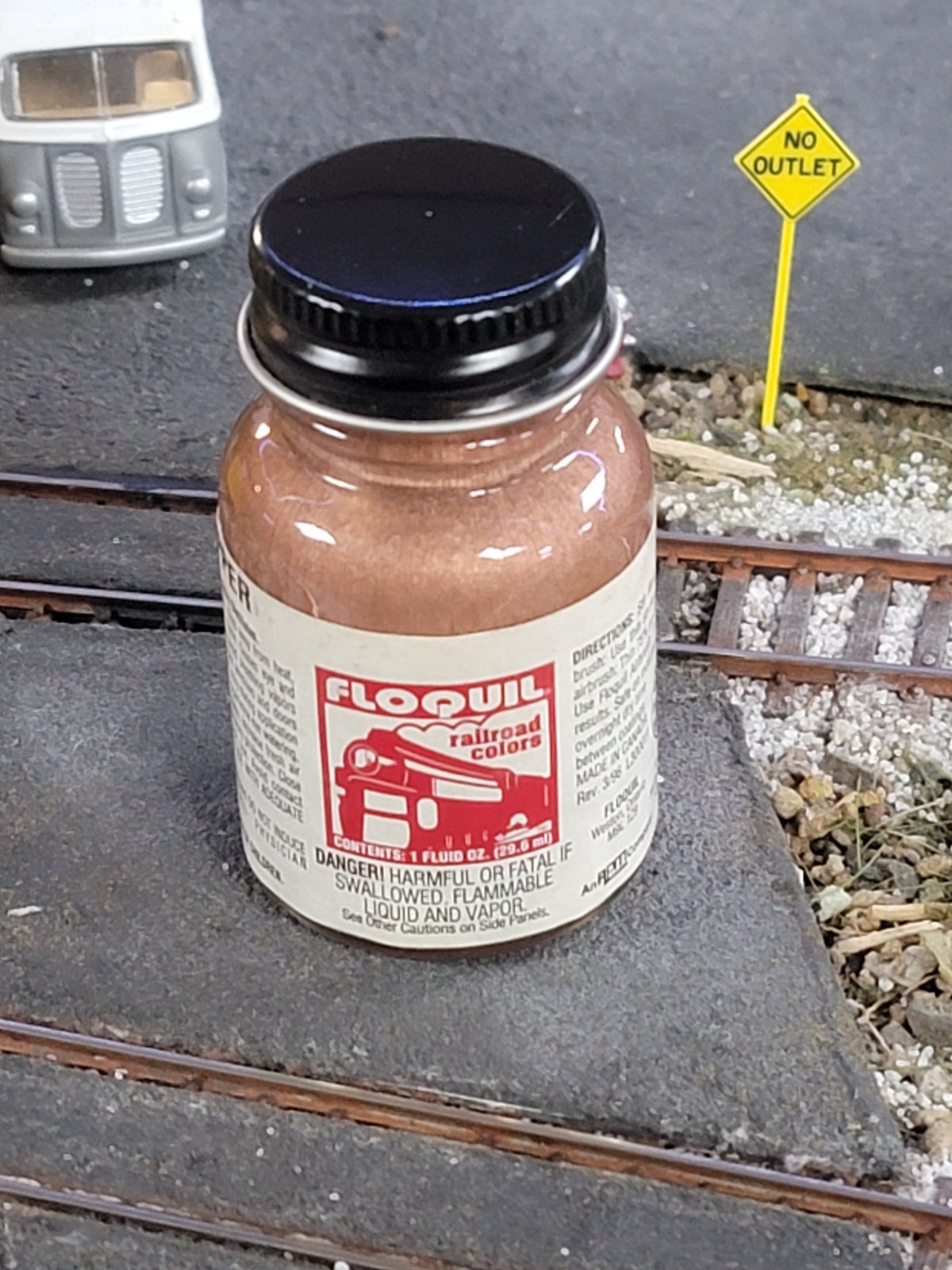 Floquil F110105 Copper 1oz Enamel Paint