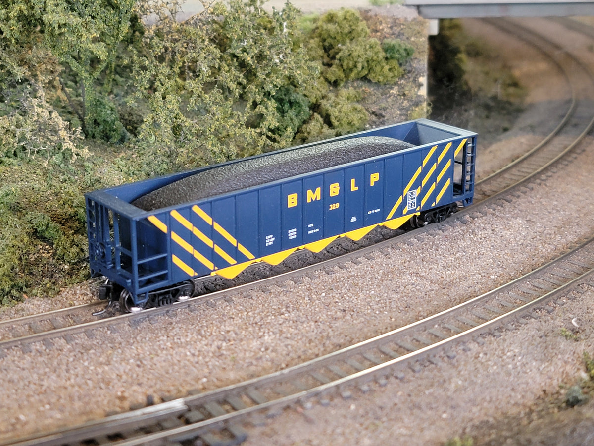 Fox Valley Models 83609-4 N Scale Ortner Hopper BM&LP 329