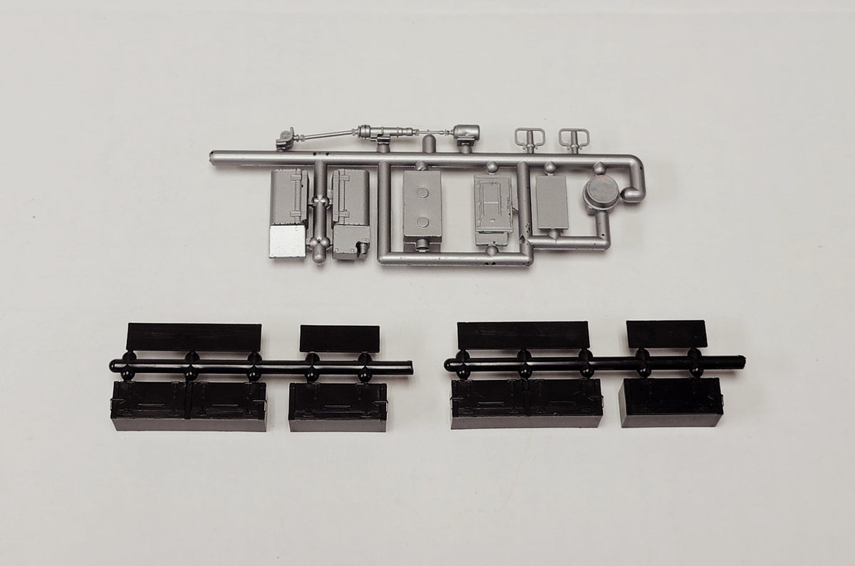 Branchline Trains 151116 HO Scale Pullman Electro-Mechanical A/C Parts - Silver