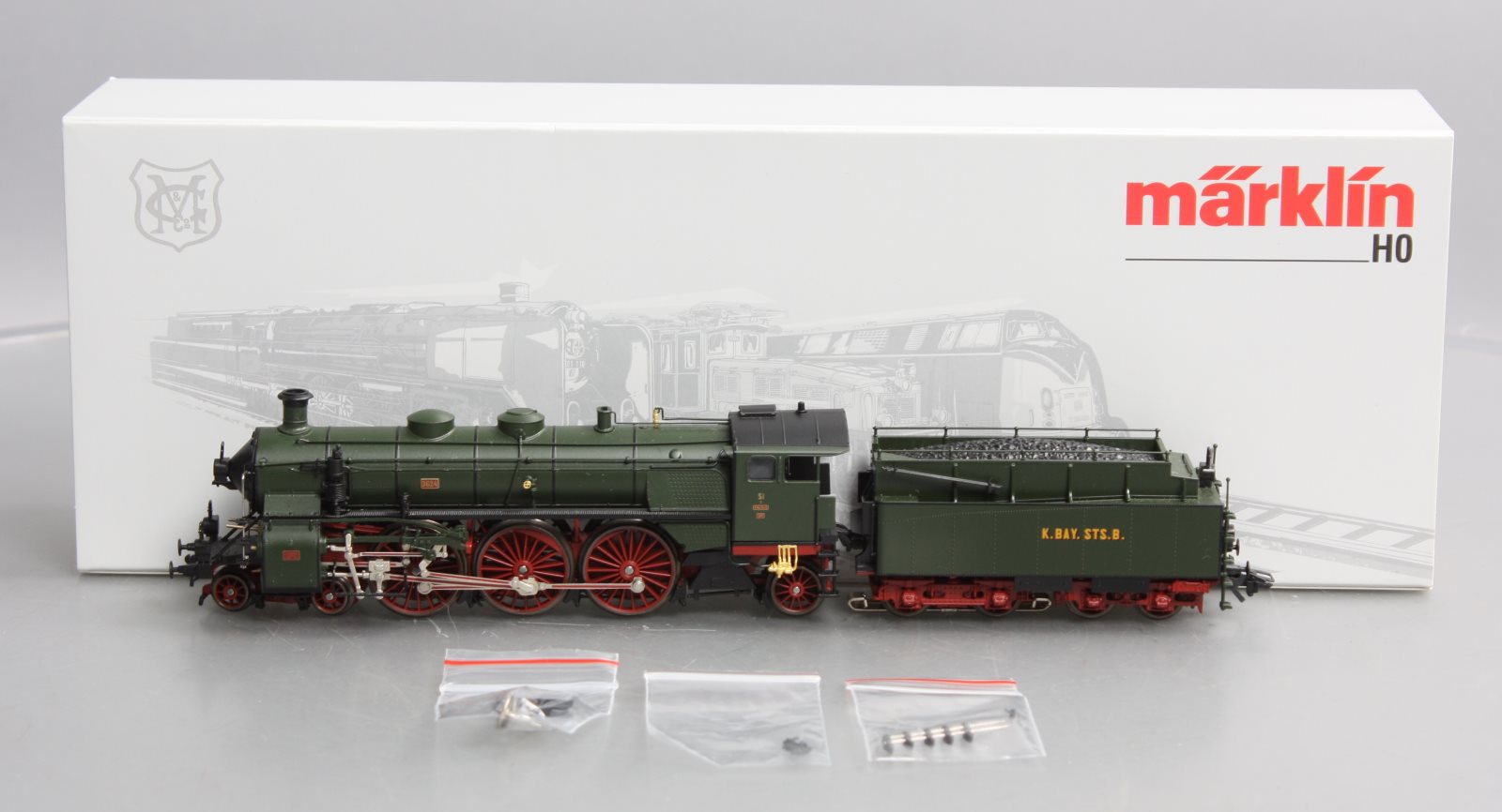 Marklin 39436 HO Royal Bavarian State Railways Class S 3/6 Steam Loco #3624
