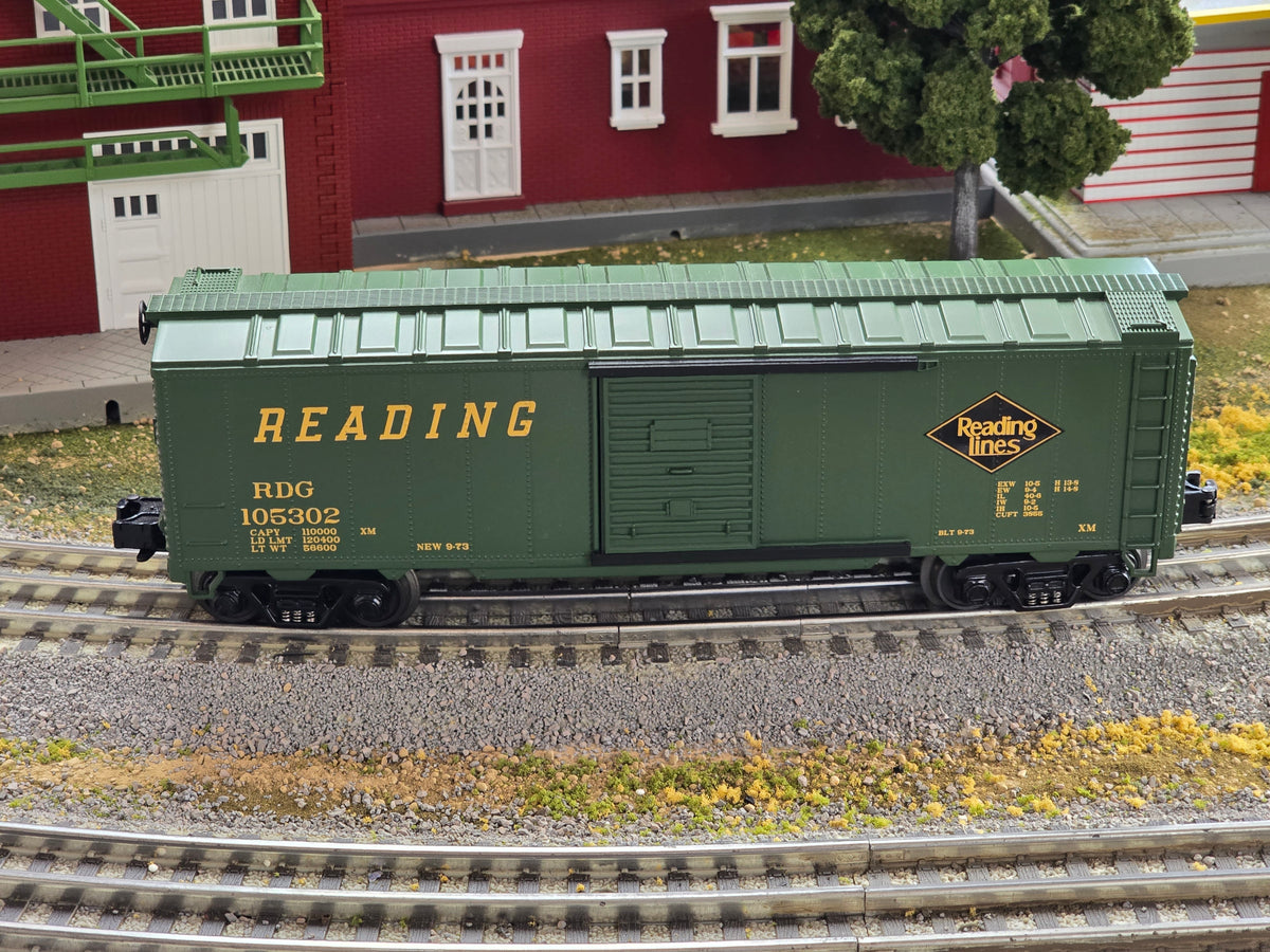 MTH RailKing 30-4145A O Gauge Boxcar Reading RDG 105302