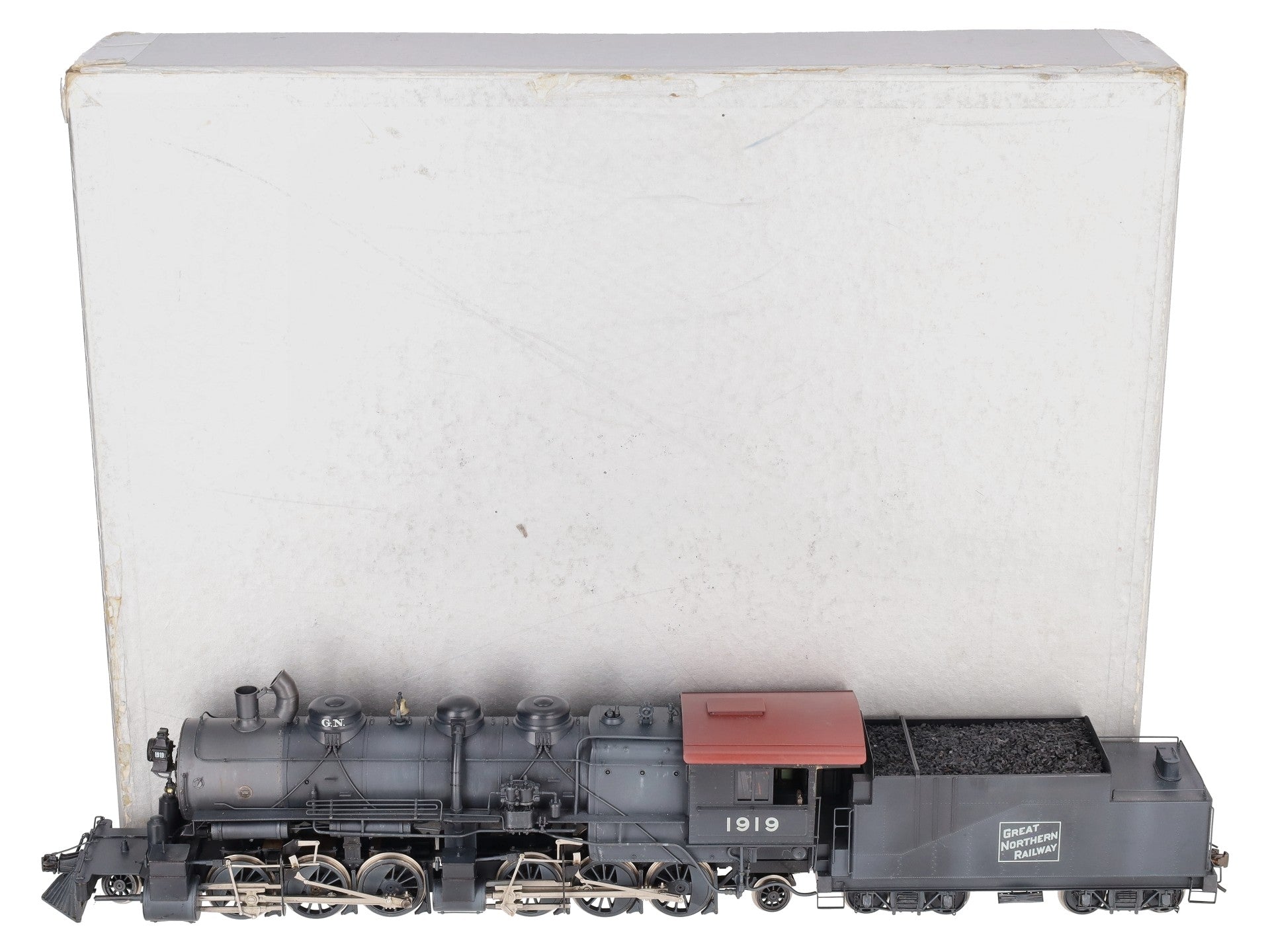 KMT ST-881 O Great Northern Brass Steam Locomotive #1919 - Custom EX/Box