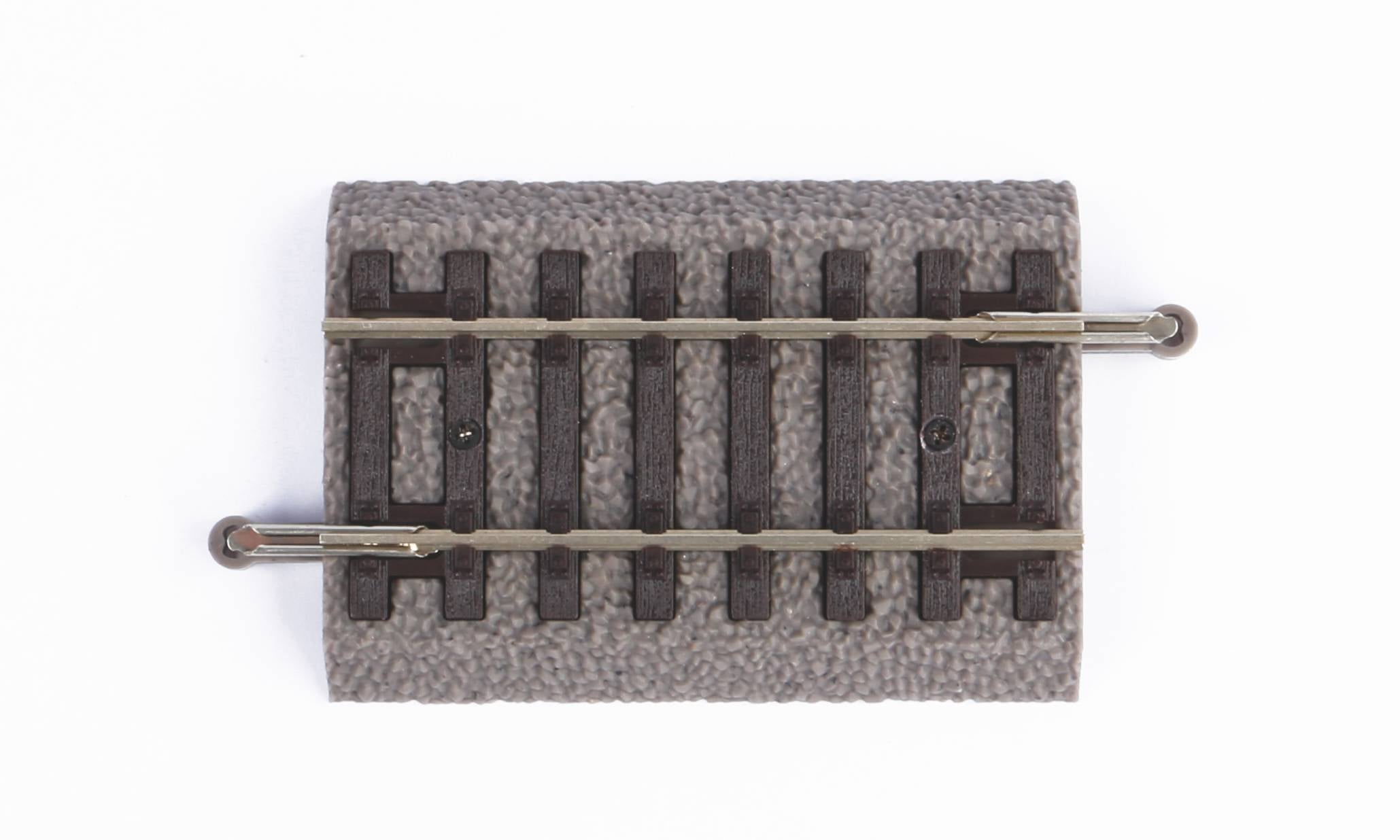 Piko 55405 HO 2.4" Straight A-Track with Roadbed