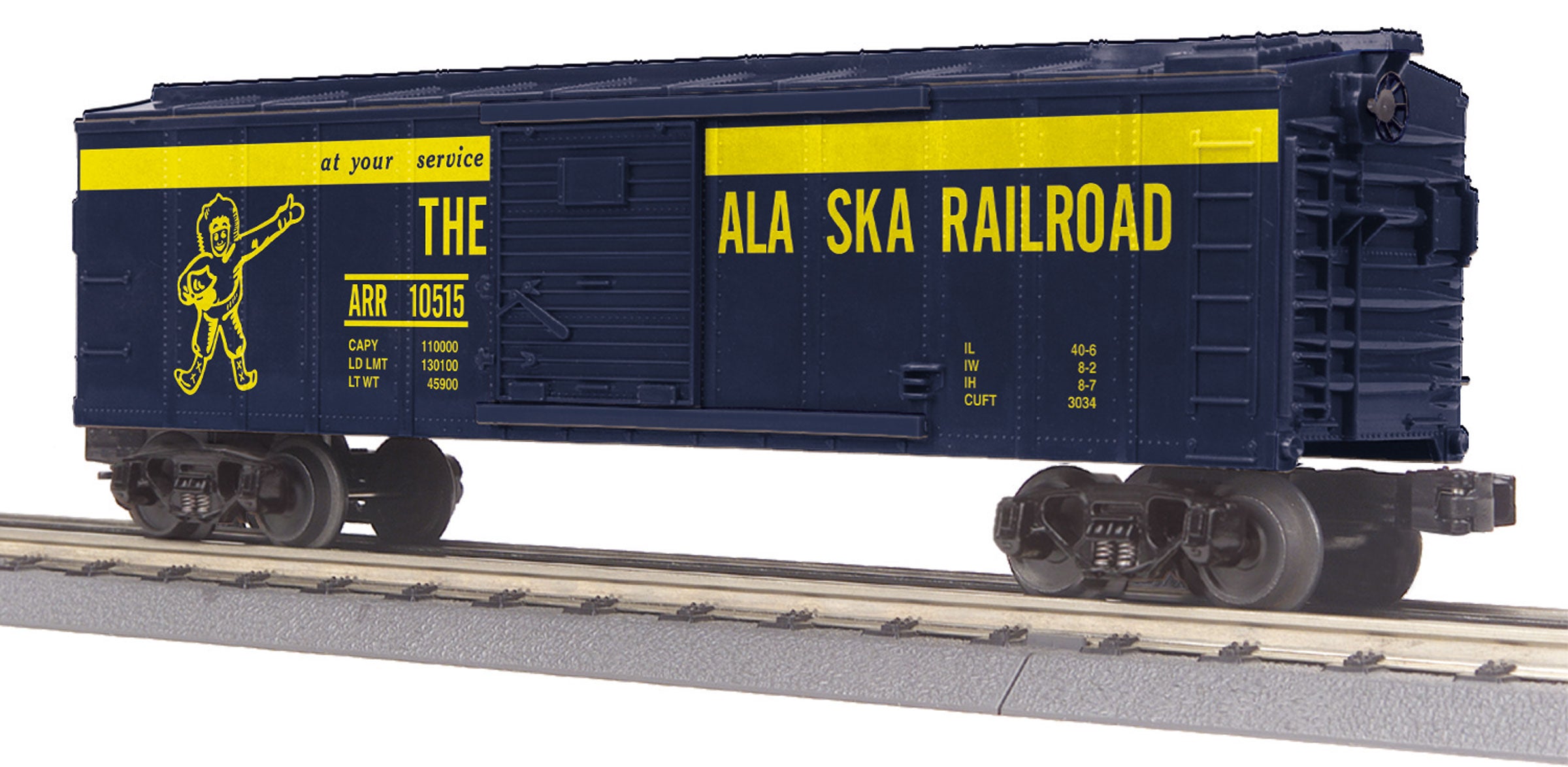 MTH 30-71056 O Alaska Railroad 40' Boxcar #10515
