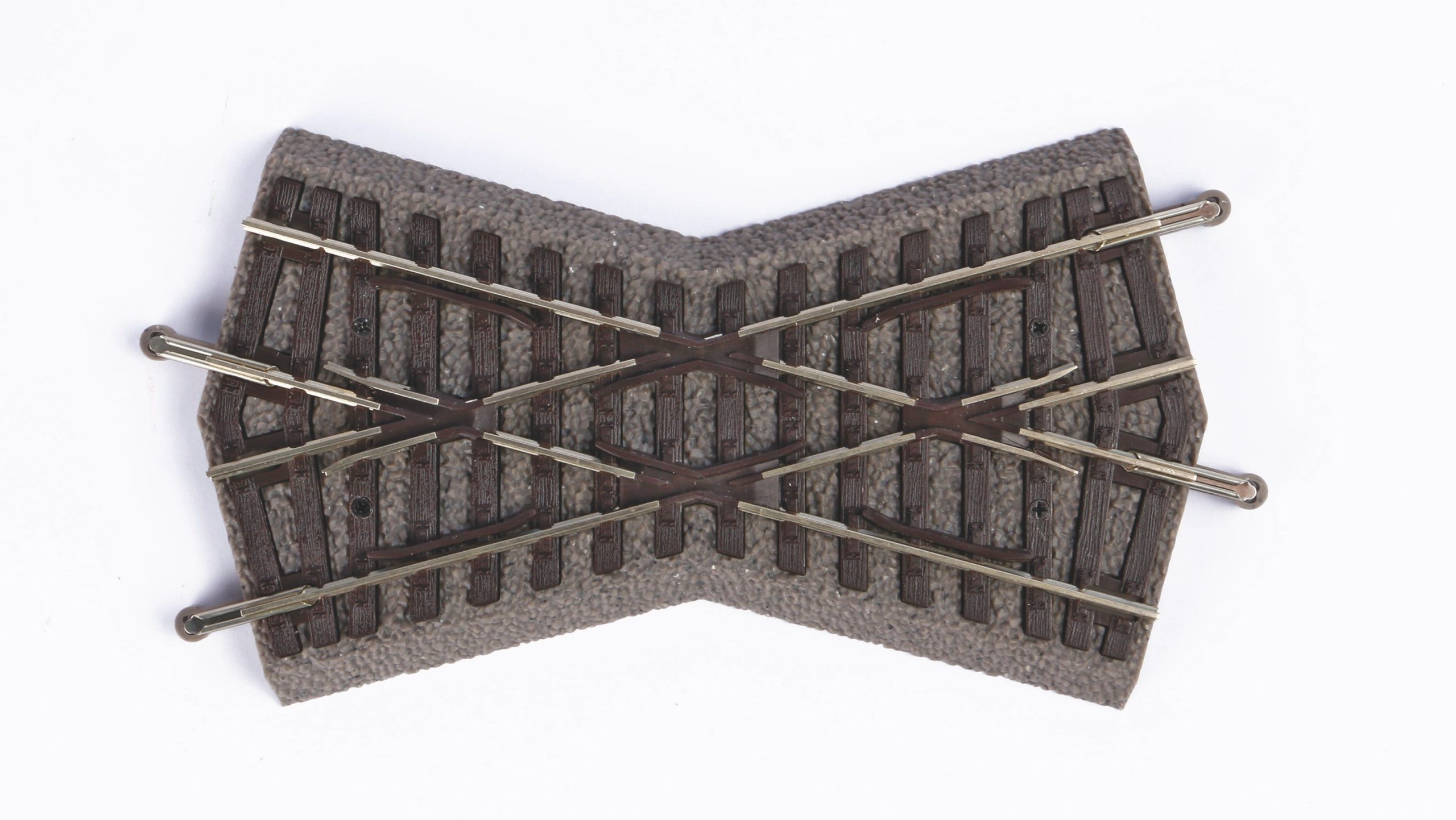 Piko 55441 HO K30 30 Degree 119mm Crossing A-Track with Roadbed