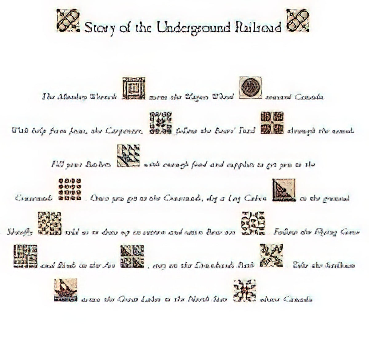 Underground Railroad Label Companion Kit