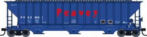 Atlas 50000499 N Peavey 3-Bay 4750 Covered Hopper #2041