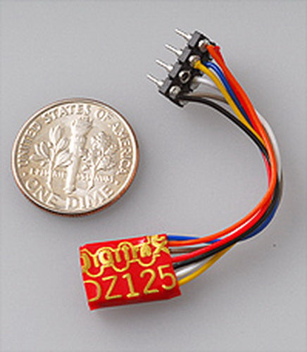 Digitrax DZ125PSZ Scale 1 Amp Digital Command Control Mobile Decoder
