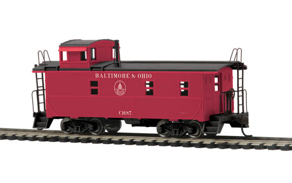 MTH 85-77000 HO Scale Baltimore & Ohio/B&O Steel Caboose #C1687