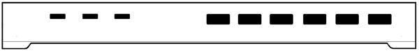 Brass Car Sides 61 HO Northern Pacific Post-War North Coast Limited