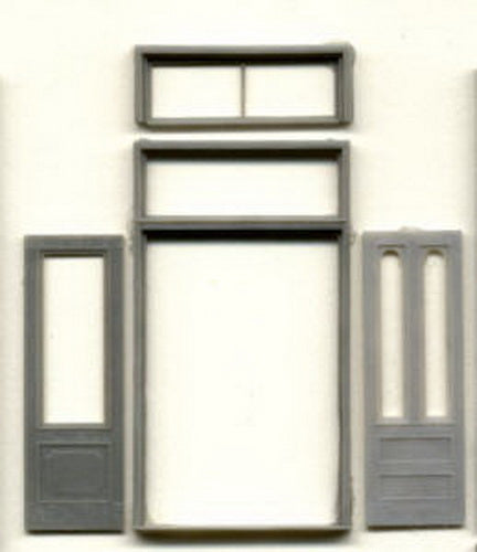 Grandt Line 3627 O 65" x 12' Commercial Storefront Door with Rectangular Window