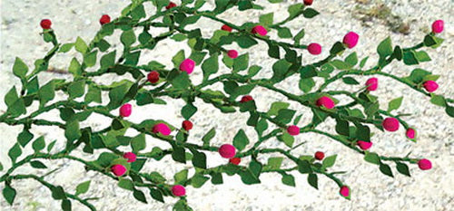 JTT Scenery Products 95540 O 2-1/2'' Rose Bushes (Pack of 6)