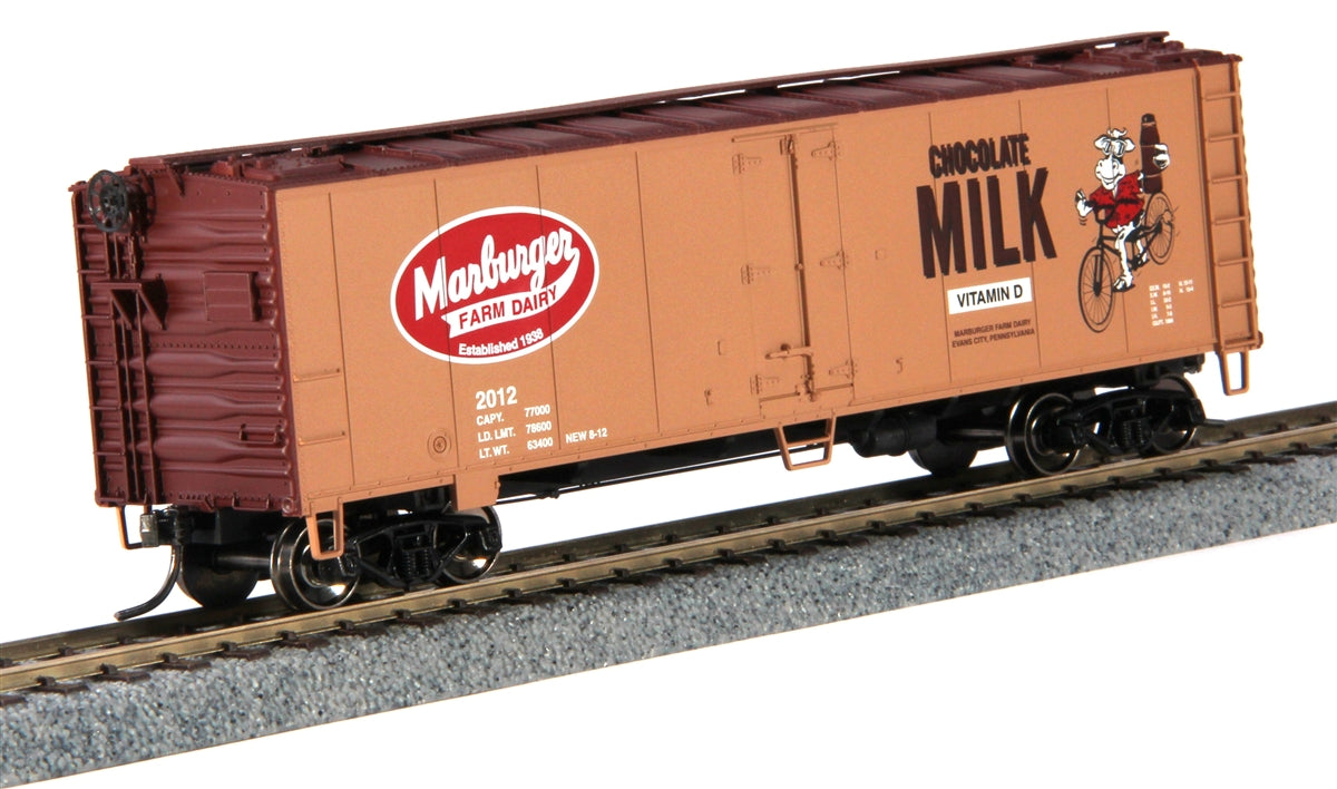 MTH 85-78025 HO Marburger 40'' Steel Sided Reefer Car #2013