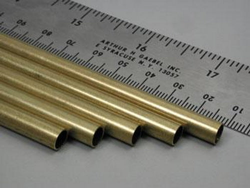 K&S 1149 1/4" x 36" Round Brass Tube