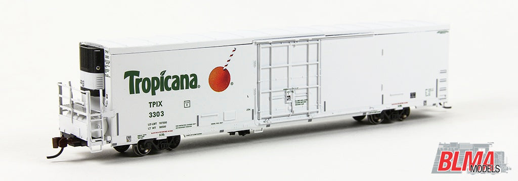 BLMA Models 15708 N TPIX 64' REEFER #3107