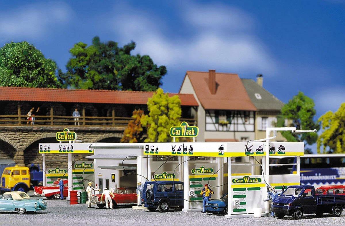 Faller 363 HO Scale Car Wash Plastic Building Kit