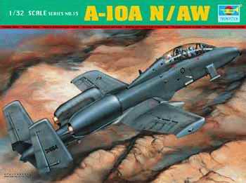 Trumpeter 02215 1:32 A10A N/AW Thunderbolt 2-Seater Trainer Military Plane Kit