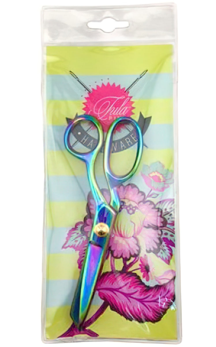 Tula Pink 6 inch Bent Trimmer - Micro SerratedScissors