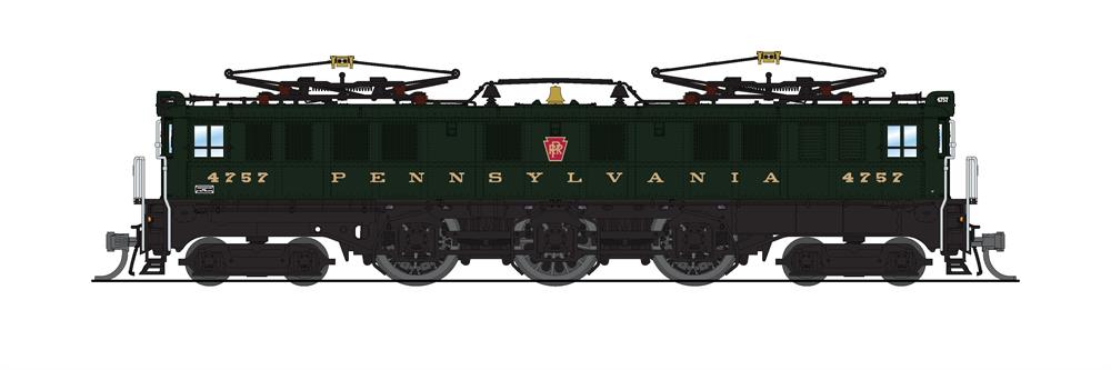Broadway Limited 3958 N PRR P5a Boxcab Freight Type with Sound/DC/DCC #4757
