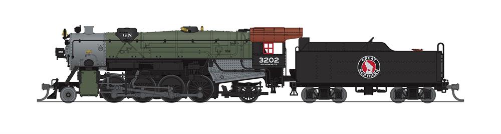 Broadway Limited 3975 N GN USRA Heavy Mikado Steam Locomotive Sound/DC/DCC #3203