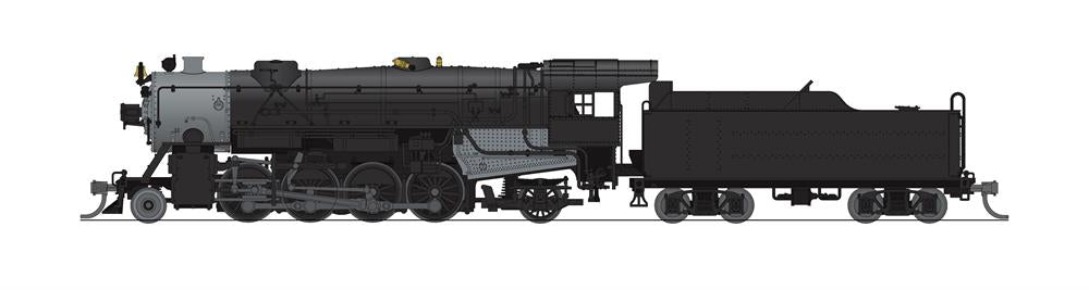 Broadway Limited 3982 N Undecorated USRA Heavy Mikado Steam Locomotive Sound/DCC