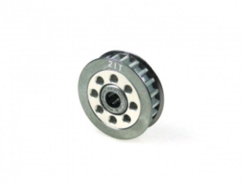 3Racing 3RAC-3PYW/21 Aluminum Center One Way Pulley Gear T21 (3RAC-3PYW/21)
