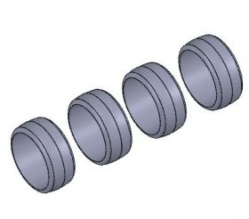 3Racing WH-33 26mm Polycarbonate Drift Tire (WH-33)