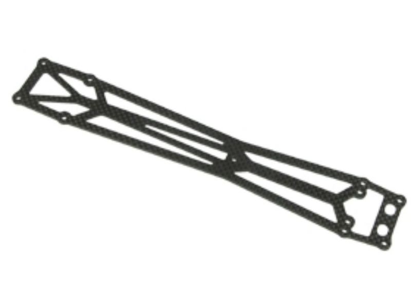 3Racing ZX5-13/WO Graphite Upper Deck For Lazer ZX-05 (ZX5-13/WO)