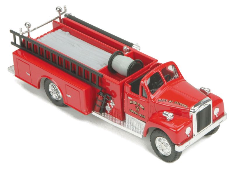 MTH 30-50091 O Pennsylvania (Altoona Works) Fire Truck - Diecast Model