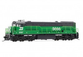 Arnold HN2317 N Burlington Northern U28C GE Diesel Locomotive DCC #5666