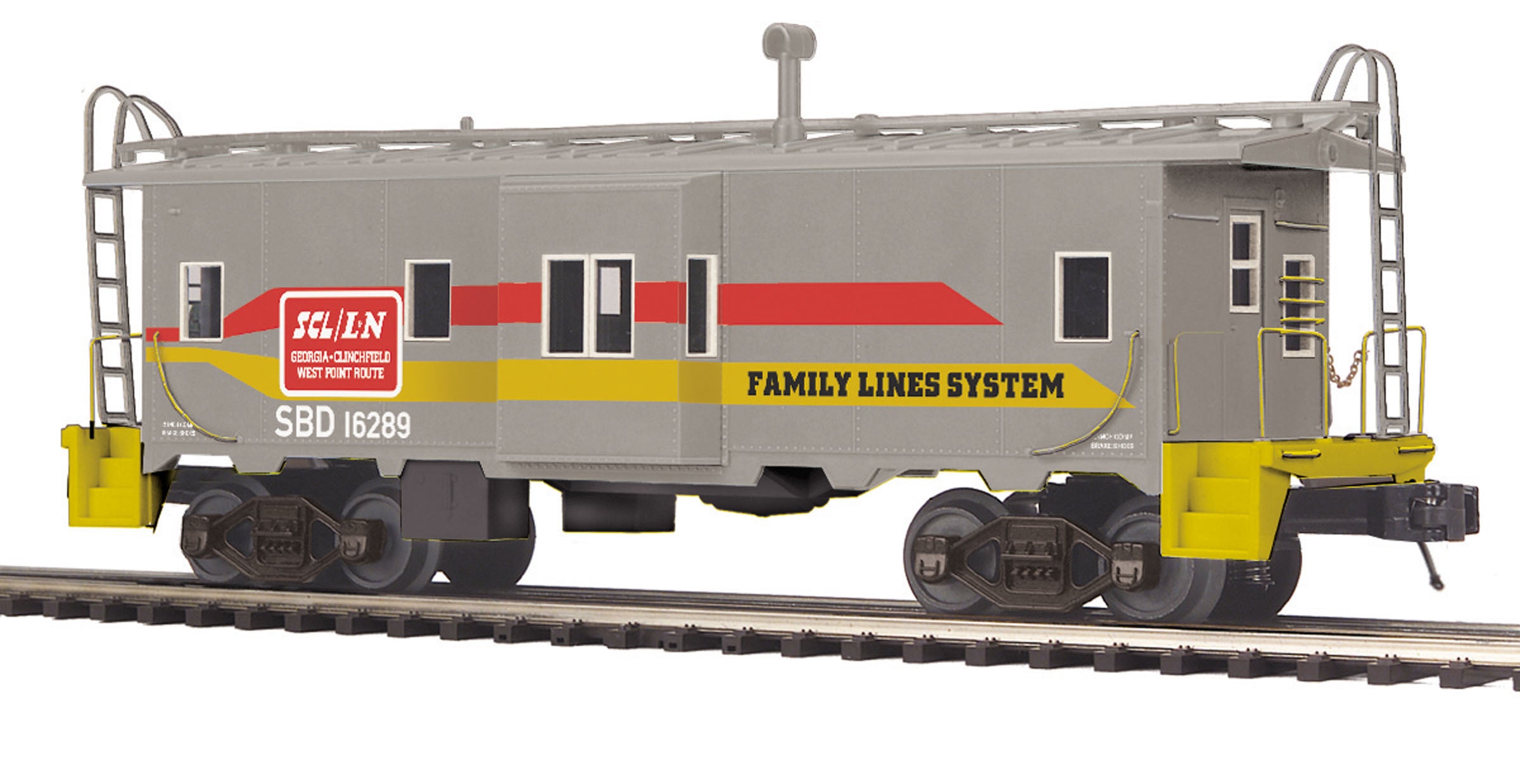 MTH 20-91590 O Seaboard System Bay Window Caboose