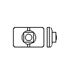 Grandt Line 18 O 2-1/2" Nut On Rectangular Washer (Pack of 20)