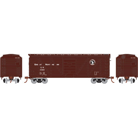 Roundhouse 85727 HO Great Northern 40' Single Sheathed Box #10821