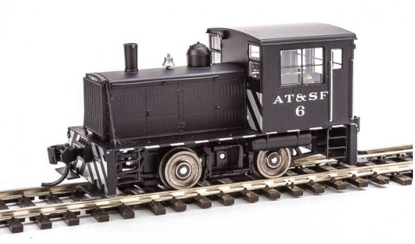 Walthers 910-20004 HO AT&SF Plymouth ML-8 Industrial Switcher with DCC #6
