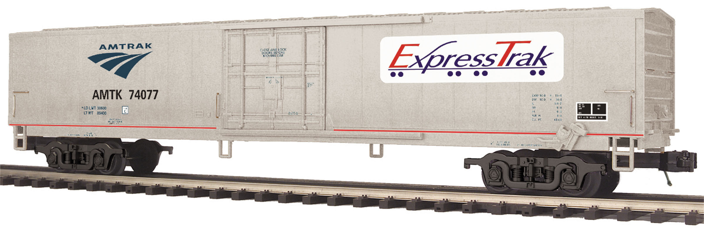 MTH 20-93702 O Amtrak(Express) Material Handling Boxcar