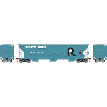 Athearn 15549 HO Scale Rock Island PS 4740 RTR Covered Hopper Car #801024