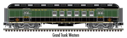 Atlas 2001420 O Grand Trunk Western 3 Rail Trainman 60' RPO Car