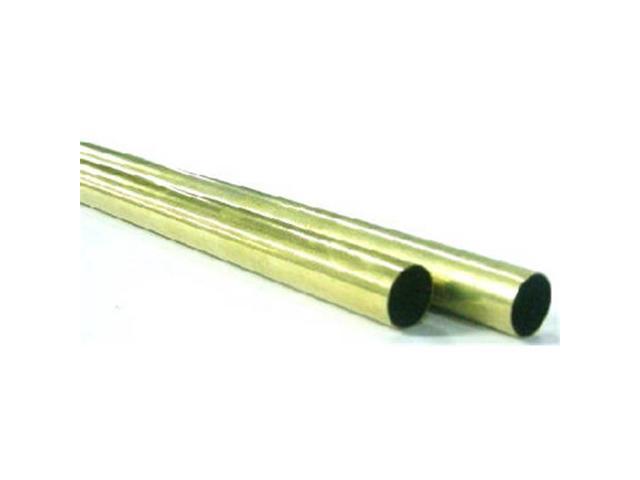 K&S 9125 .014" x 21/32" x 36" Round Brass Tube (Pack of 2)