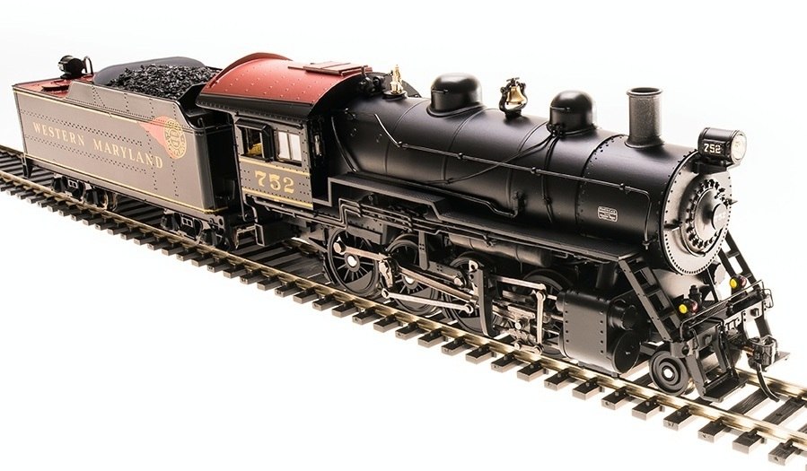 Broadway Limited 5538 HO Western Maryland 2-8-0 Consolidation #756
