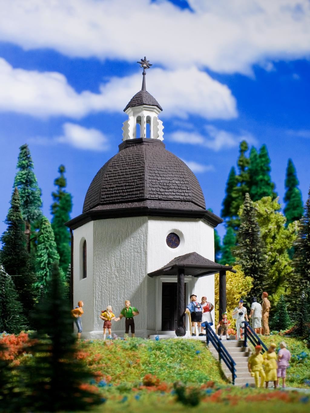Vollmer 42412 HO Silent Night Memorial Chapel Kit